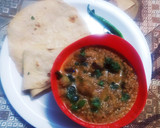 A picture of step 6 of Cream Kanda Curry.