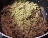 A picture of step 2 of Garlic bajra khichu.