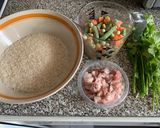 Foto del paso 1 de la receta: Arroz con vegetales recuerdo de mi infancia