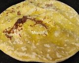A picture of step 19 of Puranpoli.
