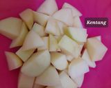 Foto langkah ke 3 dari resep Sambal Goreng Kentang, Telur Puyuh, Ati Ampela & Petai.