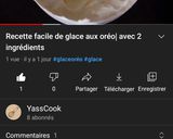 Une image de l'étape 2 de Recette facile de glace aux ORÉO.