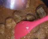 A picture of step 5 of Lady Finger Mutton (Bhindi Gosht).