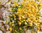 A picture of step 3 of Cold tuna pasta salad 🥗 🌽🍋.