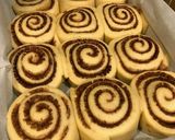 Foto langkah ke 6 dari resep Cinnamon Roll dengan 3 Topping.