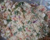 A picture of step 2 of Manchurian Fried Rice.
