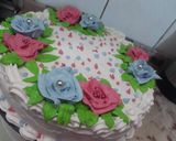 صورة لخطوة 5 من وصفة كيكة عيد ميلاد بنتي الكبرى💖💖