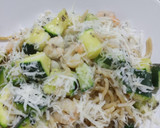 Foto del paso 3 de la receta: Spaghetti con calabacín y gamba