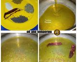 A picture of step 2 of Punjabi kadhi.