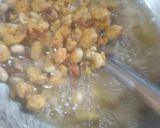 A picture of step 4 of Gram flour peanut masala mix.