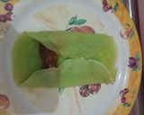 Foto langkah ke 9 dari resep Dadar Gulung Unti Kelapa (eggless).