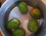 Foto del paso 1 de la receta: Jalea de mango verde