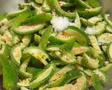 A picture of step 3 of Spiny gourd sabji.