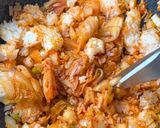 A picture of step 3 of 5-Ingredient Kimchi Fried Rice.