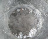 A picture of step 2 of Jollad Rotti (Badnekayi and chaulikai palle).