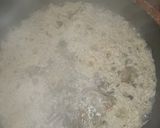 A picture of step 5 of White ploa in motton special dish in yoghurt.