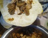 Foto del paso 11 de la receta: Quesadillas de Pollo, Champiñones y Rúcula