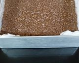 A picture of step 5 of Chocolate Mava Burfi in.