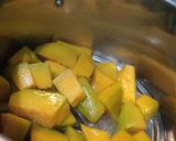 Foto langkah ke 1 dari resep Bubur Sumsum Labu Kuning.