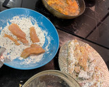Foto del paso 3 de la receta: “Ensalada” de sriracha fried chicken