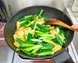 蔥燒豆腐炒蛋(簡單料理）的食譜步驟8照片