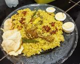 Foto langkah ke 7 dari resep Nasi Biryani Ayam Praktis pakai Rice cooker.