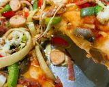Foto langkah ke 9 dari resep Italian Pizza.