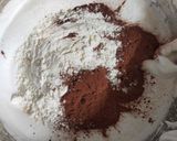 Foto langkah ke 3 dari resep Brownies Kukus Putih Telur.
