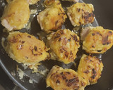 Foto del paso 6 de la receta: Patatas rellenas pavo queso al vino tinto rebozado tempura. 🥔🦚