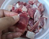 Gambar langkah 1 resipi Satay Daging.