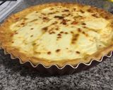 Foto del paso 5 de la receta: Tarta de puerro, pollo y cebolla