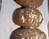 A picture of step 6 of Three Little Molasses Loaves.