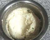 A picture of step 2 of Suji dhokla(white khatta dhokla).