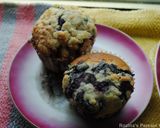 A picture of step 16 of My blueberry muffins.