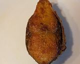 A picture of step 4 of Shorshe Ilish (Hilsa Fish cooked in mustard gravy).