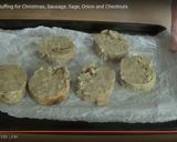 A picture of step 10 of Sage, onion, sausage and chestnut stuffing for your Christmas dinner.