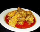 Foto langkah ke 9 dari resep Gulai Ayam dan Rampelo.