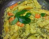 A picture of step 4 of Avial Kerala Style.