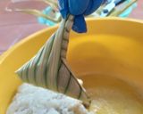 Gambar langkah 6 resipi Ketupat Palas Kelantan.
