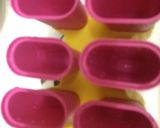 A picture of step 3 of Jamun popsicles.