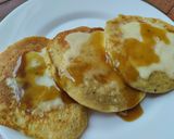Foto del paso 11 de la receta: Pancakes de maíz🌽 con queso y miel de panela🫓🍯🧀