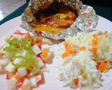Foto del paso 6 de la receta: Filete empapelado relleno de pimientos
