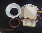 A picture of step 1 of Choco Nutella Sandwich.