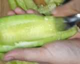 A picture of step 2 of Cucumber boat chaat खीरे की बोट चाट.