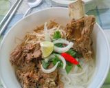 Foto langkah ke 9 dari resep Pho Bo (Vietnamese Beef and Rice Noodle Soup) 🇻🇳.