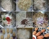 A picture of step 2 of Jowar and tofu ke kabab.