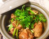 Hình bước làm 3 của món Gà kho dầu hào.