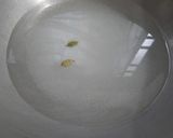A picture of step 2 of Kheer Custard Toast.