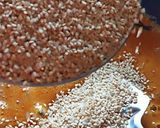 A picture of step 3 of Sesame chikki.