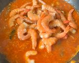 Foto langkah ke 5 dari resep Udang saos padang rumahan.